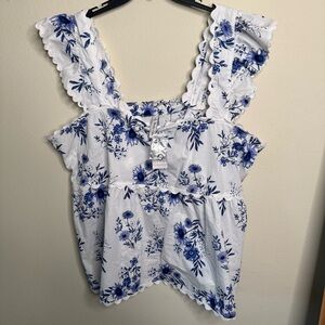 Torrid - Belle Isle Babydoll Top - size 3